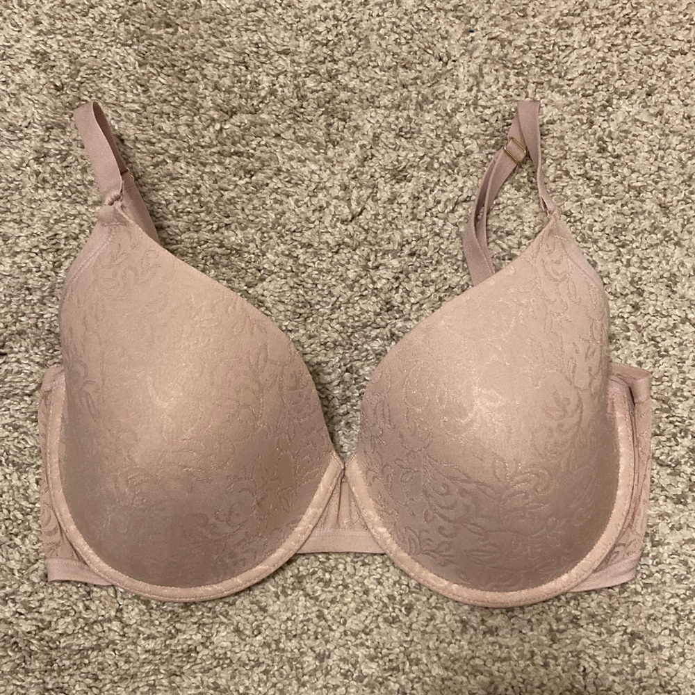 EUC Natori Blush Nude Underwire Contour Bra 34D
